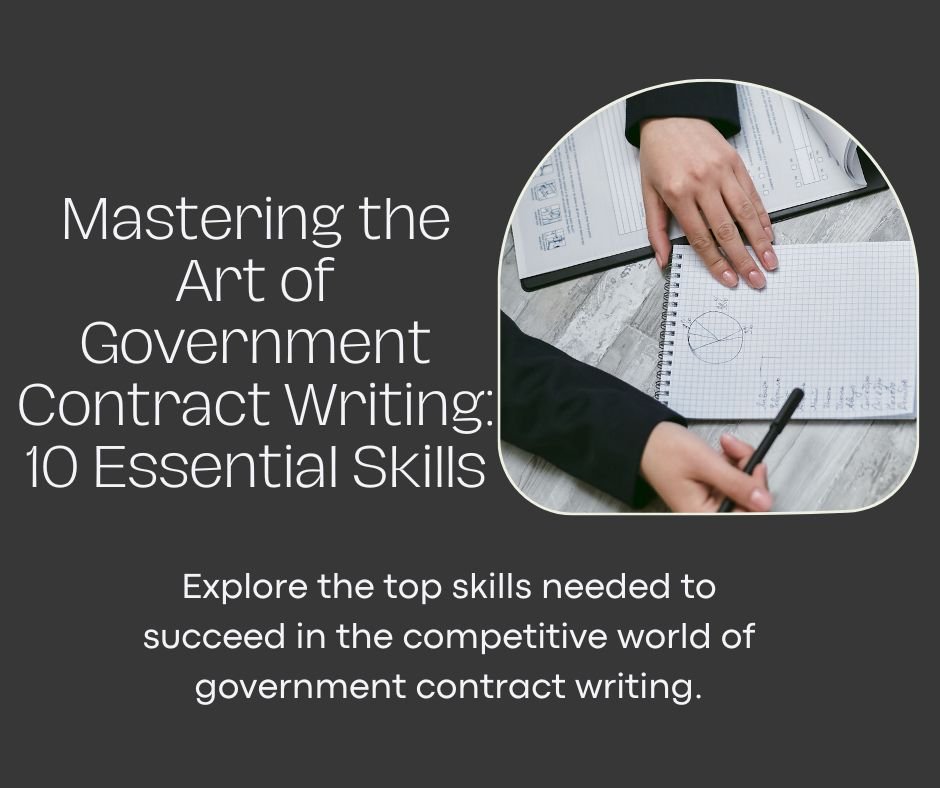 government contract writer.